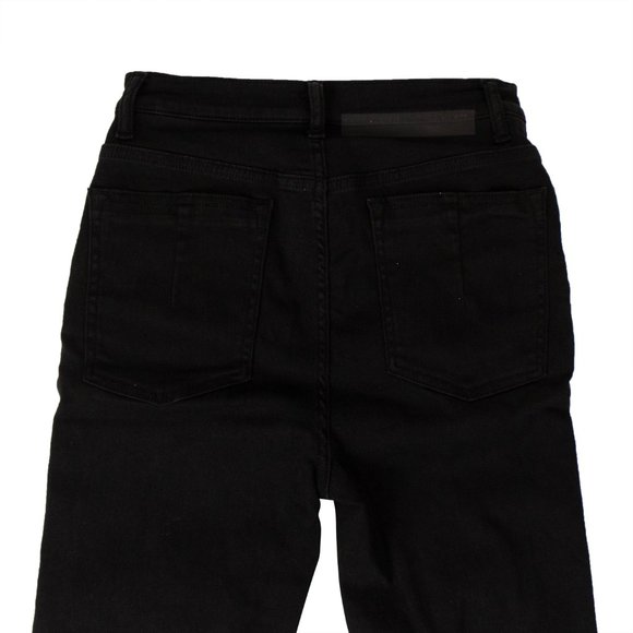 UNRAVEL PROJECT Black Multi Zip Skinny Jean Pants Size 26 $825 - Picture 4 of 4